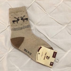 100% wool socks from Mongolia